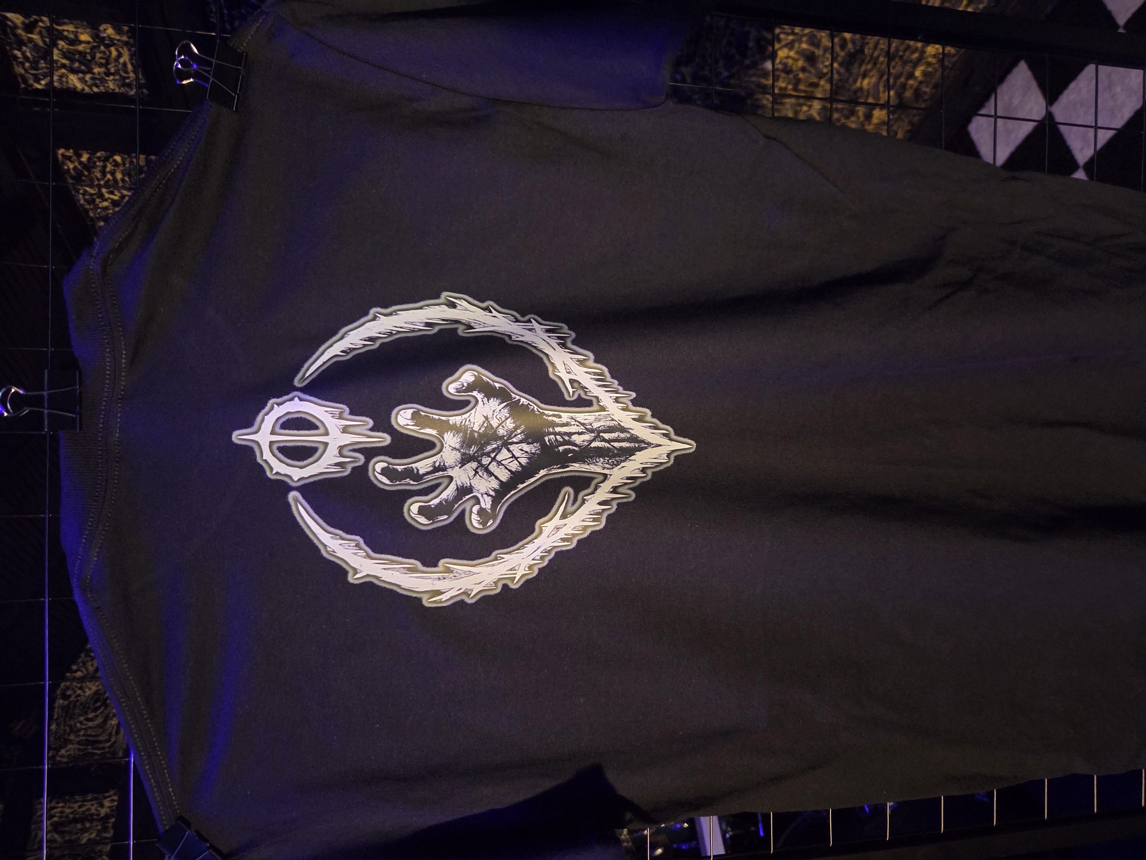 Back of shirt